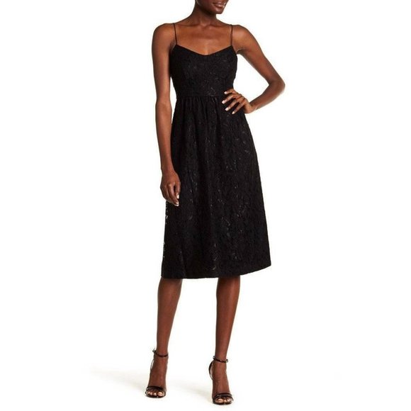 Cynthia Steffe Dresses & Skirts - Cynthia Steffe Spaghetti Strap Lace Flare Dress